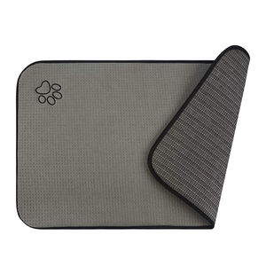 14,2 Zoll x 24 Zoll Luxus-Mikrofaser-Haustier-Schüssel matte Moderne Geschirr trocknungs matte mit rutsch fester Rückseite für Haustiere - Product Image 2