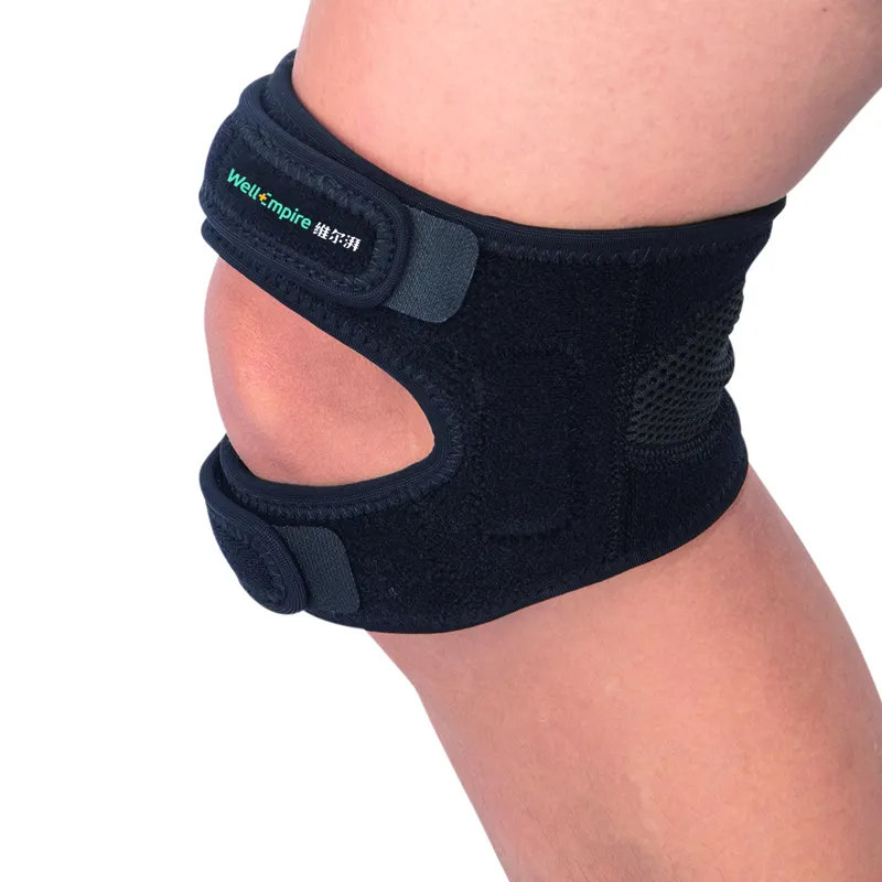 Médico de la articulación de la rodilla protector ortopédico ajustable rodilla correa para la articulación de la rodilla de la prevención alivio dolor