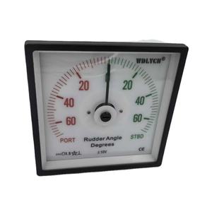 समुद्री अनुकूलन बैकलाइट f144 dc 24V रूडर कोण डिग्री गेज स्थिति संकेतक - Product Image 1