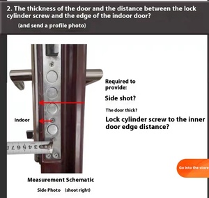 กระบอกล็อคประตูทองแดงกันขโมยทั้งหมดขายส่ง - Product Image 6