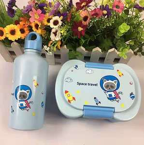 Boîte <span class=keywords><strong>à</strong></span> lunch bento tendance, gourde pour enfants, mini-boîte <span class=keywords><strong>à</strong></span> sandwich pour filles et garçons, conteneur alimentaire - Product Image 6