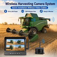 Kabelloses 1-Kanal Plug-and-Play Traktor-Kamera-Set 7-Zoll IP68 Monitor mit Nachtsicht, BSD & vibrationsresistentem Design
