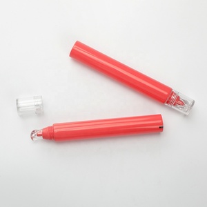 D19mm Lipstick Silicone Head PETG Transparent Cap <b>Tubes</b> Private LOGO Custom Empty Cosmetic Containers With <b>Plastic</b> Lipgloss - Product Image 4