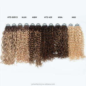 ผมต่อแบบ Genius Weft สีบลอนด์อ่อนแบบมองไม่เห็น  หนังกำพร้าผมยังอยู่ครบถ้วน  จัดเรียงเส้นผมอย่างดี  ผมแท้จากรัสเซีย  แบบ Genius Weft Balayage - Product Image 4