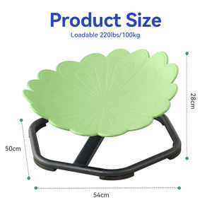 Autismo Spinning sensoriale sedia per bambini girevole giostra sedia per la formazione in età prescolare <span class=keywords><strong>giocattolo</strong></span> educativo per la coordinazione del corpo Spin - Product Image 6