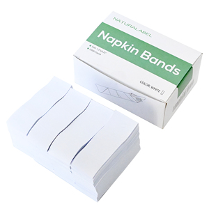 Bracelets en papier blanc de 1,5 x 4,25 pouces, jetables, écologiques, faciles à déchirer, pour l'admission aux événements et aux fêtes - Product Image 2