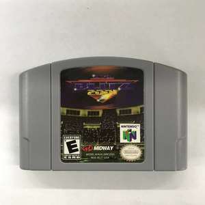 2001 NFL <span class=keywords><strong>Blitz</strong></span> Game para Nintendo 64 US NTSC versión Tarjeta <span class=keywords><strong>de</strong></span> cartucho <span class=keywords><strong>de</strong></span> vídeo para Everdrive N64 juegos Material plástico - Product Image 2