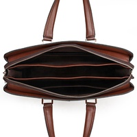 Sacs à bandoulière en cuir élégants pour hommes de grande capacité, sacs à main décontractés pour le travail, sacs à main en cuir PU pour le travail