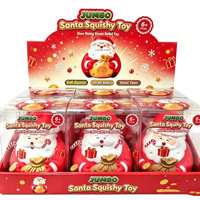 Vente en gros 2026 Jouets Squishy Géants de Noël Père Noël, Jouet Sensoriel Anti-stress à Presser Doux, Cadeaux de Noël Squishy Géants