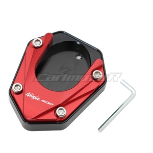 Accesorios de motocicleta pata de cabra Uitbreiding soporte lateral almohadilla de placa de extensión para <span class=keywords><strong>KAWASAKI</strong></span> Ninja400 <span class=keywords><strong>Z400</strong></span> - Product Image 4