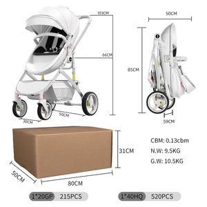 Passeggino di Lusso a Forma di Uovo 3 in 1 con Seggiolino Auto, Prezzo Conveniente, Produzione Cinese - Product Image 5