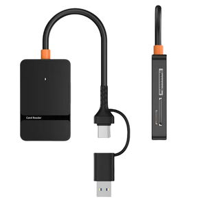 8-in-1 USB 3.0/Type-C đầu đọc thẻ ABS Vật liệu thông minh OTG CF/XD/TF/MS/SD điện thoại di động máy tính dễ dàng bên ngoài thẻ đọc - Product Image 5