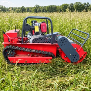 Desbrozadora Forestal Diésel, Tractor Forestal con Control Remoto, Cortadora de Césped Industrial Todoterreno para Cortar Césped en Pendientes de Montaña - Product Image 3