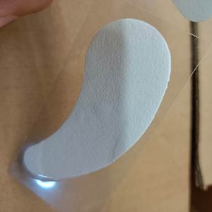 アイパッチの下にあるOEMパッケージまつげエクステンション用無アイジェルパッド超白ソフト厚いハイドロゲルアイパッチ - Product Image 3