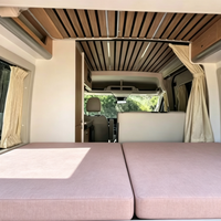 Matelas de luxe en mousse à mémoire de forme haute densité durable pour camping-car, soulagement de la pression, forme personnalisée, léger pour caravane et remorque de voyage