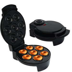 פנקייק דונאט מכונת סופגניות עוגת חשמלי מאפין מחבת לאפיית אגוז לחטיפים לילדים לעשות 7 סופגניות מסחרי יצרנית סופגניות - Product Image 2