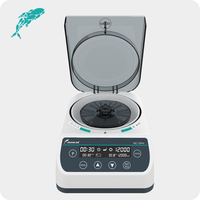 Joanlab Centrifugeuse Micro Mini PCR Haute Vitesse 12000 tr/min pour Tubes 2.0ml/1.5ml/0.5ml/0.2ml