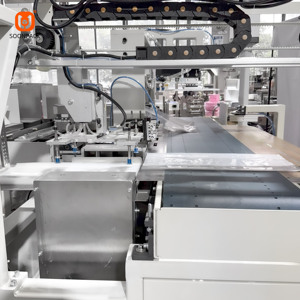 Máy đóng gói tự động hoàn toàn giấy vệ sinh cuộn, khăn ăn, miếng lót thấm hút dùng một lần, máy đóng gói miếng bọt biển chà rửa - Product Image 4