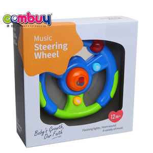 <span class=keywords><strong>Volante</strong></span> educativo dei giocattoli educativi dell'automobile musicale del suono dell'altoparlante di simulazione - Product Image 6