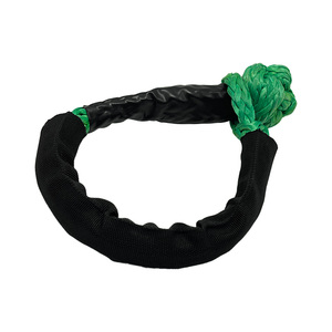 Sangle de remorquage de Force de rupture colorée de manille souple d'usine 12 mm 17 T avec manchon de protection pour outils d'urgence tout-terrain - Product Image 4