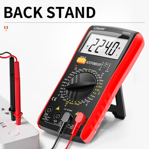 Voltmeter Amp Meter Ohmmeter Capacitance Meter <strong>Digital</strong> <strong>Multimeter</strong> <strong>Multi</strong> <strong>Tester</strong> DMM with Reading Hold and Back Stand - Product Image 5