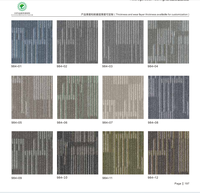 Moderne rutsch feste PVC-Boden rollen Verschleiß festes Vinyl-Teppich muster für gewerbliche Büro Hotel Warehouse Plain Surface