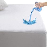 Protège-matelas de bambou Extra profond, drap serviette éponge, imperméable, OEM, personnalisé