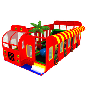 Parc de trampolines intérieur personnalisé 2026, équipement de terrain de jeux commercial, conception de petit parc de trampolines intérieur en forme de voiture - Product Image 1