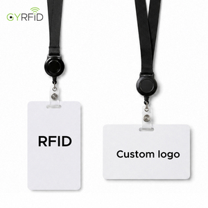 Carte RFID PVC vierge personnalisée avec logo imprimé 13,56 MHz/125 kHz, carte <span class=keywords><strong>de</strong></span> visite NFC PVC avec trou pour cordon - Product Image 6
