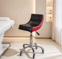 Kursi Bar Modern Bergaya untuk Salon Rambut, Peralatan Salon Rambut, Perabotan Barber Shop BX-6621