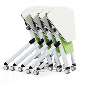 Solutions de mobilier scolaire tout-en-un : Ensembles de salles de classe intelligents avec bureaux et chaises trapézoïdaux et modulaires - Product Image 2