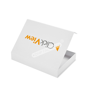 Custom White and Black Rigid Magnetic <b>Box</b> <b>Book</b> Shaped <b>Box</b> for Gift Packaging and Gold Foil Logo Support Color Customization - Product Image 3