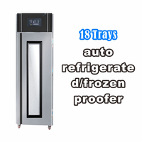 Nouvelle machine de fermentation de pâte de boulangerie d'armoire d'épreuvage de croissant industriel pour l'épreuvage de pain de blé