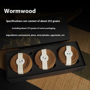 Casa Indoor Aromaterapia Incenso Caixa De Presente 120 Bobinas Ganso Natural Pera Hainan Agarwood Sândalo Alta Qualidade Chinês - Product Image 6