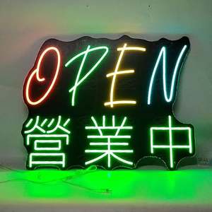 Letrero Luminoso LED Grande para Barbería, con Alimentación USB, Letrero con Logotipo Comercial para Peluquería, Tienda, Sala de Juegos, Bar, Pub - Product Image 5