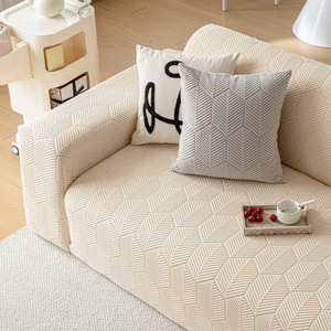 <b>Sofa</b> <b>Cover</b> Full Wrap One Piece Fleece Anti Slip 145-185CM <b>For</b> Living Room Protection - Product Image 2