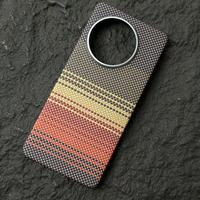 Étui de téléphone magnétique en fibre d'aramide véritable de luxe résistant aux chocs, finition givrée, pour OnePlus Ace 5 Pro, coque de protection mobile de haute qualité