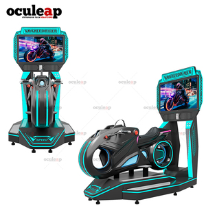 Simulador de Carreras VR 2027 Personalizable, <span class=keywords><strong>Arena</strong></span> de Juegos Interior 5D para Motocicletas, Simulador de Conducción de Montaña Rusa <span class=keywords><strong>3D</strong></span>, Máquina de Juegos Arcade - Product Image 3