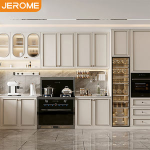 Juego <span class=keywords><strong>de</strong></span> Gabinetes <span class=keywords><strong>de</strong></span> Cocina Modulares <span class=keywords><strong>de</strong></span> Madera Maciza Pintados <span class=keywords><strong>de</strong></span> <span class=keywords><strong>Blanco</strong></span> con Diseño Clásico <span class=keywords><strong>de</strong></span> Lujo - Product Image 3
