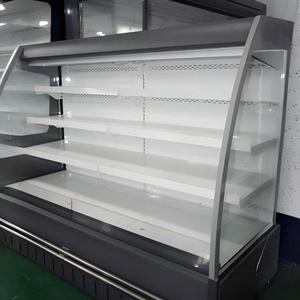 화웨이 공냉식 음료 진열 냉장고 유리 도어 디지털 온도 조절 블랙 마감 슈퍼마켓 상업용 - Product Image 4