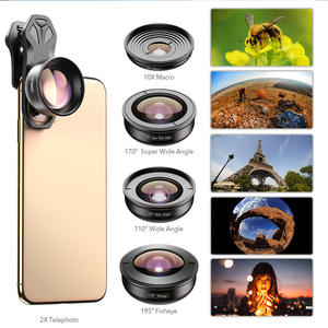 <span class=keywords><strong>Kit</strong></span> d'objectif de caméra de téléphone APL-HB5 grand Angle Macro Fisheye téléobjectif sans distorsion objectifs HD pour téléphone - Product Image 5