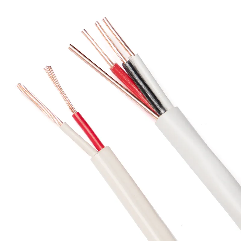 Cable de construcción con revestimiento de nailon para Conductor, Cable plano y redondo de 600V, aislamiento de PVC, 8/3, 10/2, 10/3, 12/2, 12/3, 14/2, UF-B
