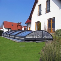 Erstklassige PC-Schwimmbadabdeckung / Sicherheits-Poolüberdachungen für Flachboden-Schwimmbäder