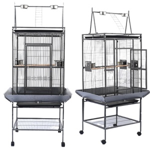 Fabrika toptan küçük kuş papağan Villa yetiştiriciliği evcil hayvan kafesi katı demir çevre dostu kolay montaj dış mekan kullanımı - Product Image 1