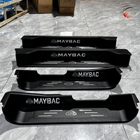 Pédale de porte de bienvenue LED, nouvelle édition noire, Style mai-bach pour W447 Mercedes Benz classe V Metris Vito pédale de porte