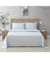 Vente en gros personnalisation 400TC OEKO-TEX Silver ion Draps de lit en bambou Drap housse