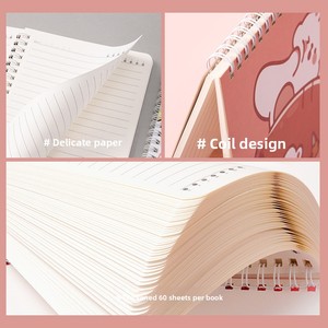 <strong>Cute</strong> A5 Coil <strong>Notebook</strong> Thickened Horizontal Line Cartoon Student <strong>Spiral</strong> <strong>Notebook</strong> Office Stationery Notepad Wholesale - Product Image 4