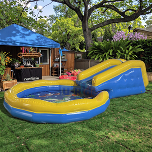 Không khí chặt chẽ cá Toddler hồ bơi nhà di động trên mặt đất PVC hồ bơi nước Inflatable trẻ em hồ bơi trượt cho sân sau vui vẻ - Product Image 1