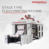 Machine d'impression flexographique à grande vitesse pour films, non-tissés et sacs de shopping