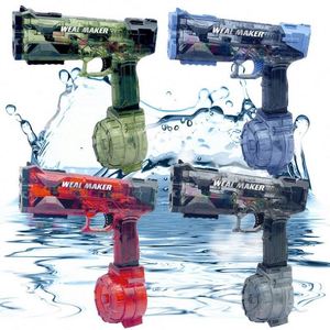 Pistola de Agua Eléctrica de Juguete, Inyector de Alta Presión, Pistola de Agua Eléctrica Desert Eagle con Batería para Niños - Product Image 2